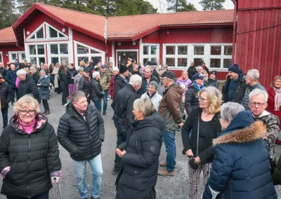 När Muskös nya bygdegård slog upp portarna slöt hundratals öbor upp
